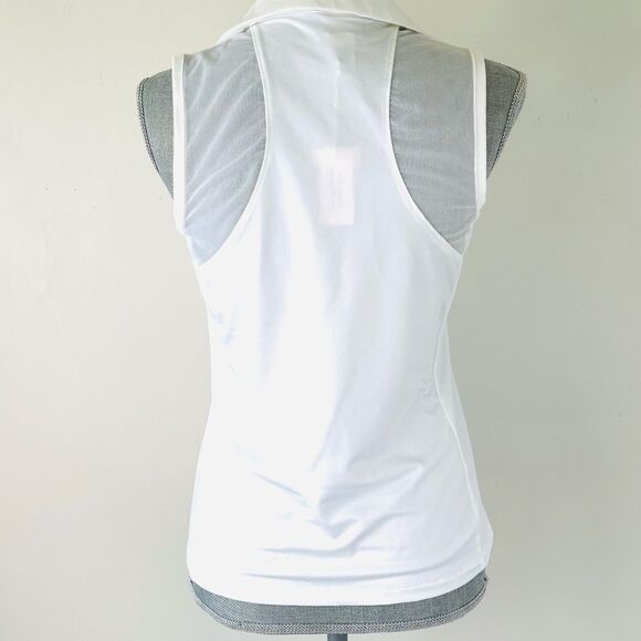 New Tommy Bahama Womens SZ S White Active Top Navy Stripe Skort 2pc Athletic Set - Picture 6 of 12